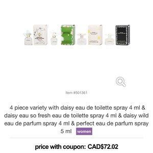 Marc Jacobs Daisy Fragrance Set